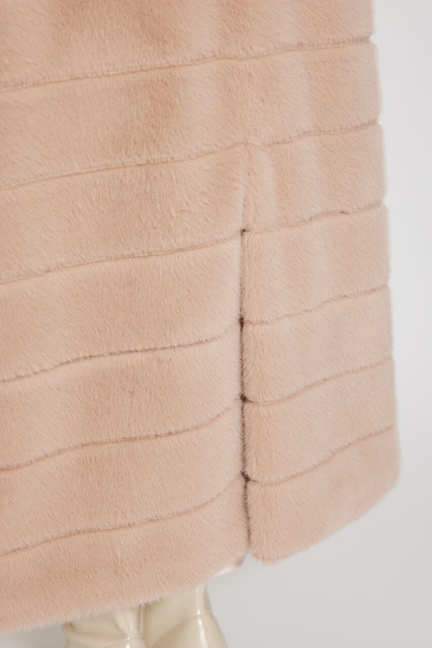 rienda「ニュアンスラインフェイクファーコート」|その他|