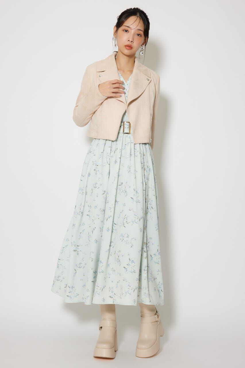 rienda「26SSフェイクスエードライダースジャケット」|その他|