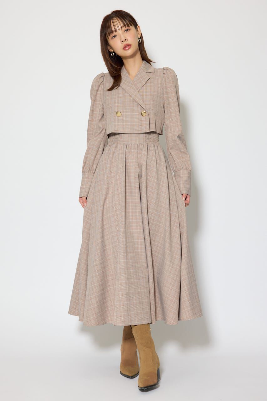 rienda「テーラードデザインロングワンピース」|ワンピース|