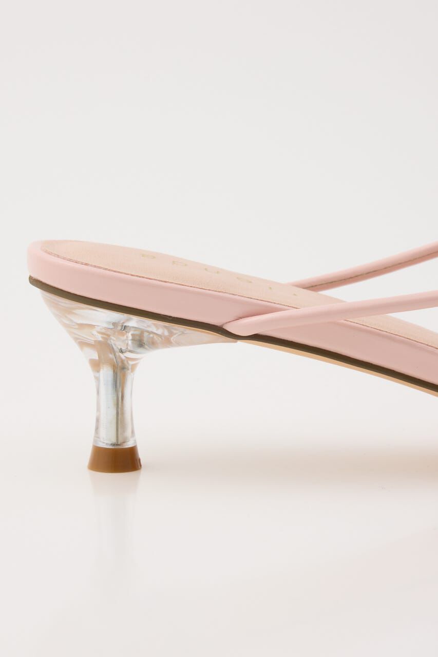 rienda「Bigリボンチュールミュール」|サンダル|