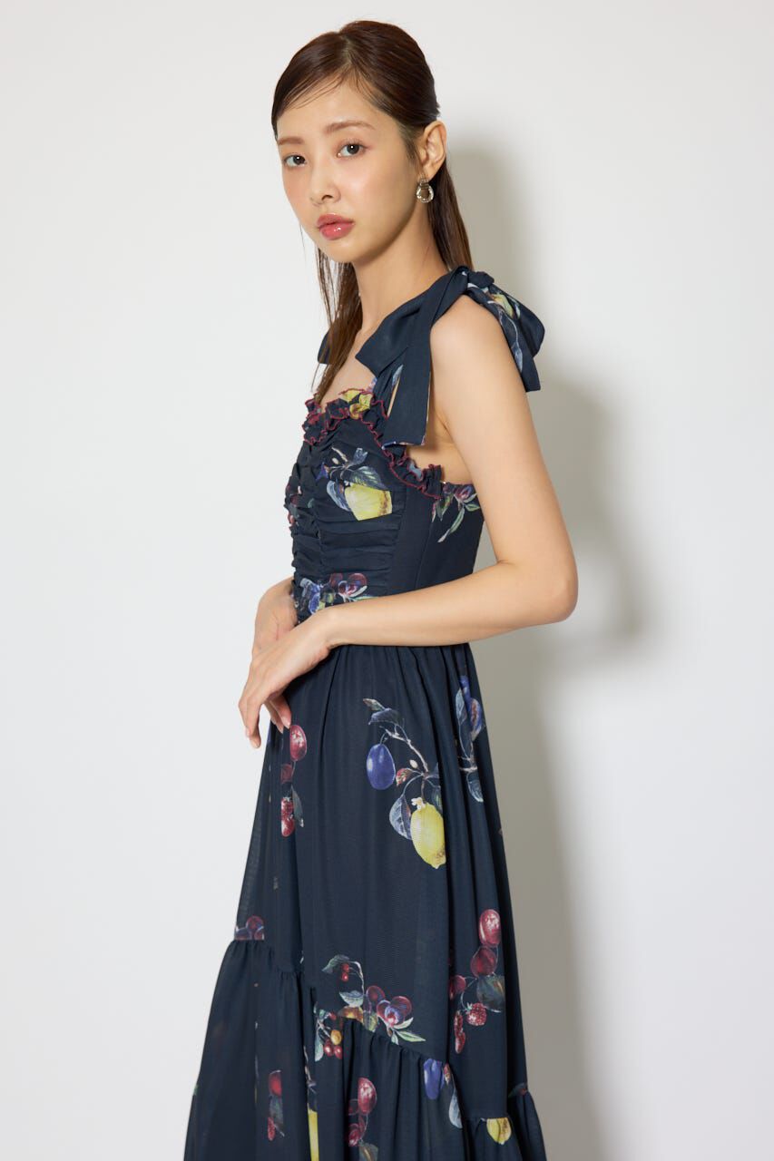 rienda「リボンディティールティアードキャミワンピース」|ワンピース|