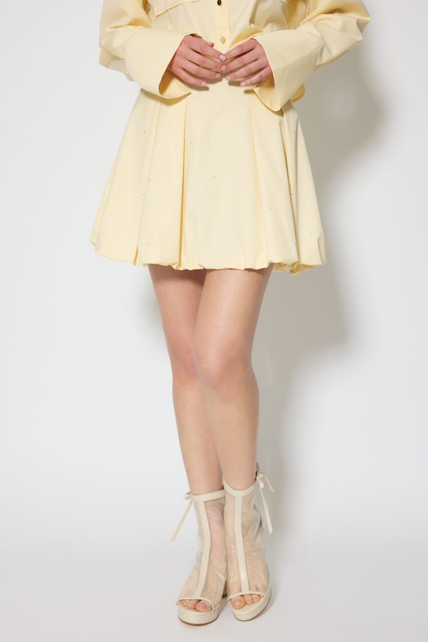 rienda「デコラティブバルーンミニスカート」|スカート|