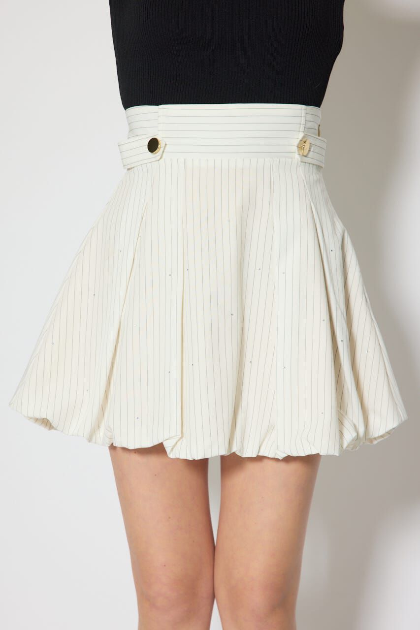 rienda「デコラティブバルーンミニスカート」|スカート|