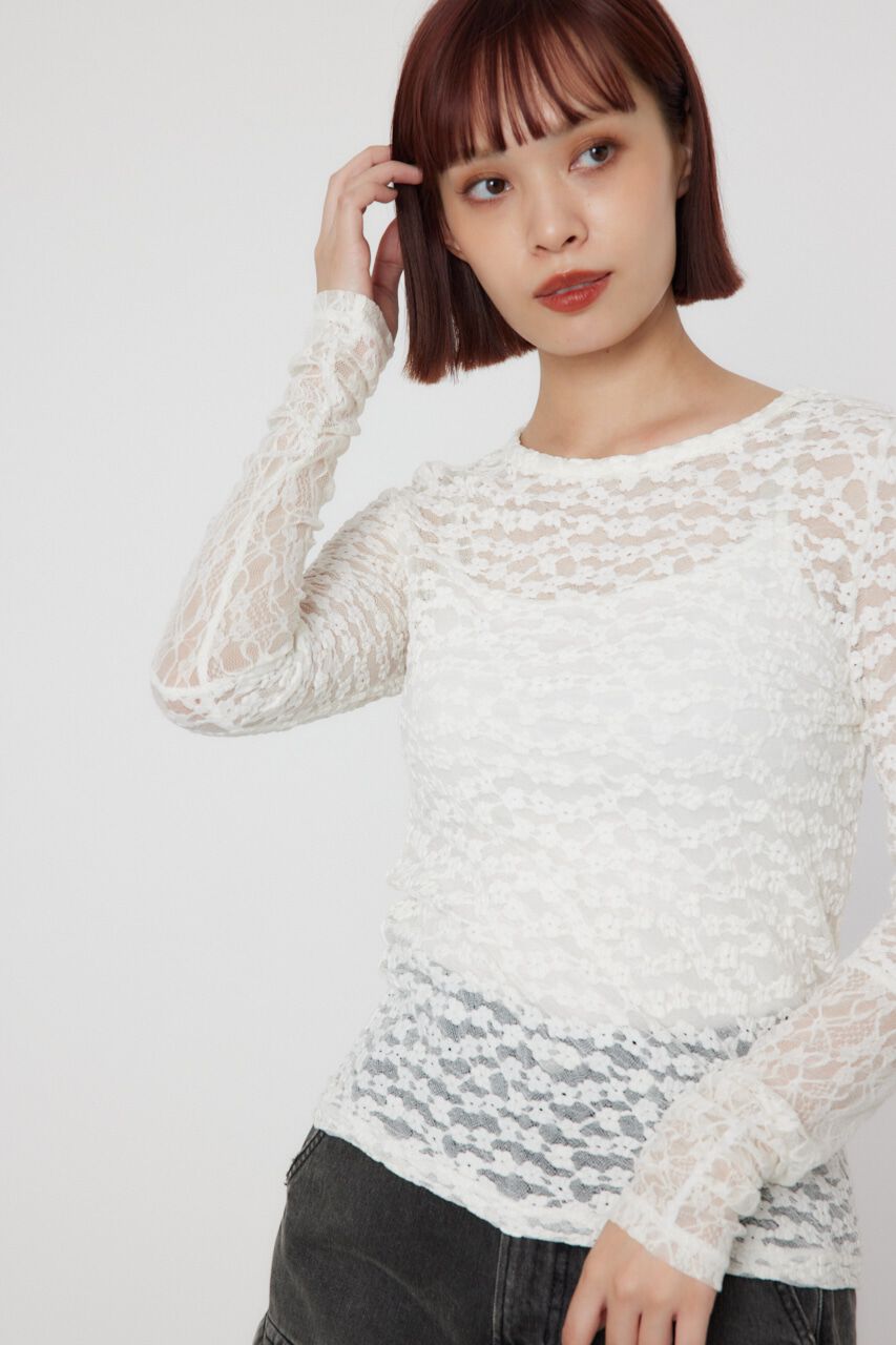 RODEO CROWNS「COLOR LACE TOPS」|Tシャツ・カットソー|