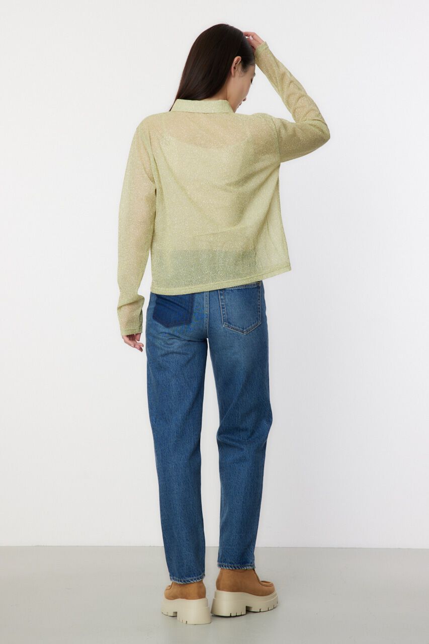 RODEO CROWNS「ラメシアーシャツ」|シャツ・ブラウス|