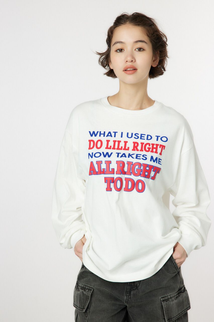 RODEO CROWNS「GOOD OLDアソートL/S Tシャツ」|Tシャツ・カットソー|O/WHT1