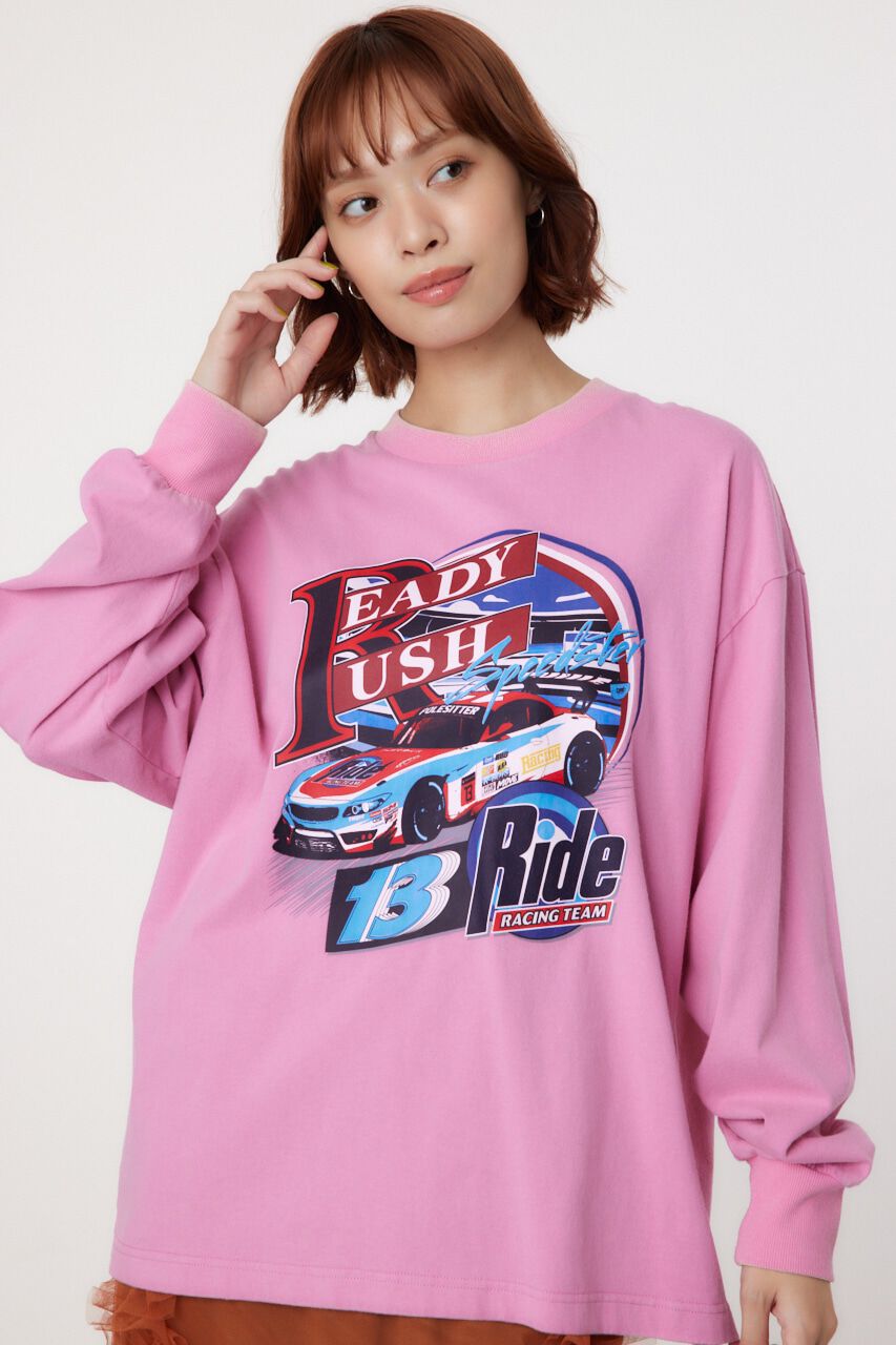 RODEO CROWNS「G/O AUTO RACING ロングTシャツ」|Tシャツ・カットソー|