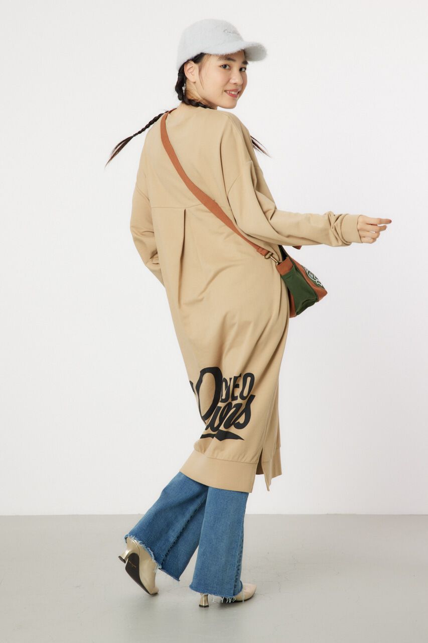 RODEO CROWNS「バックタックロゴワンピース」|ワンピース|BEG