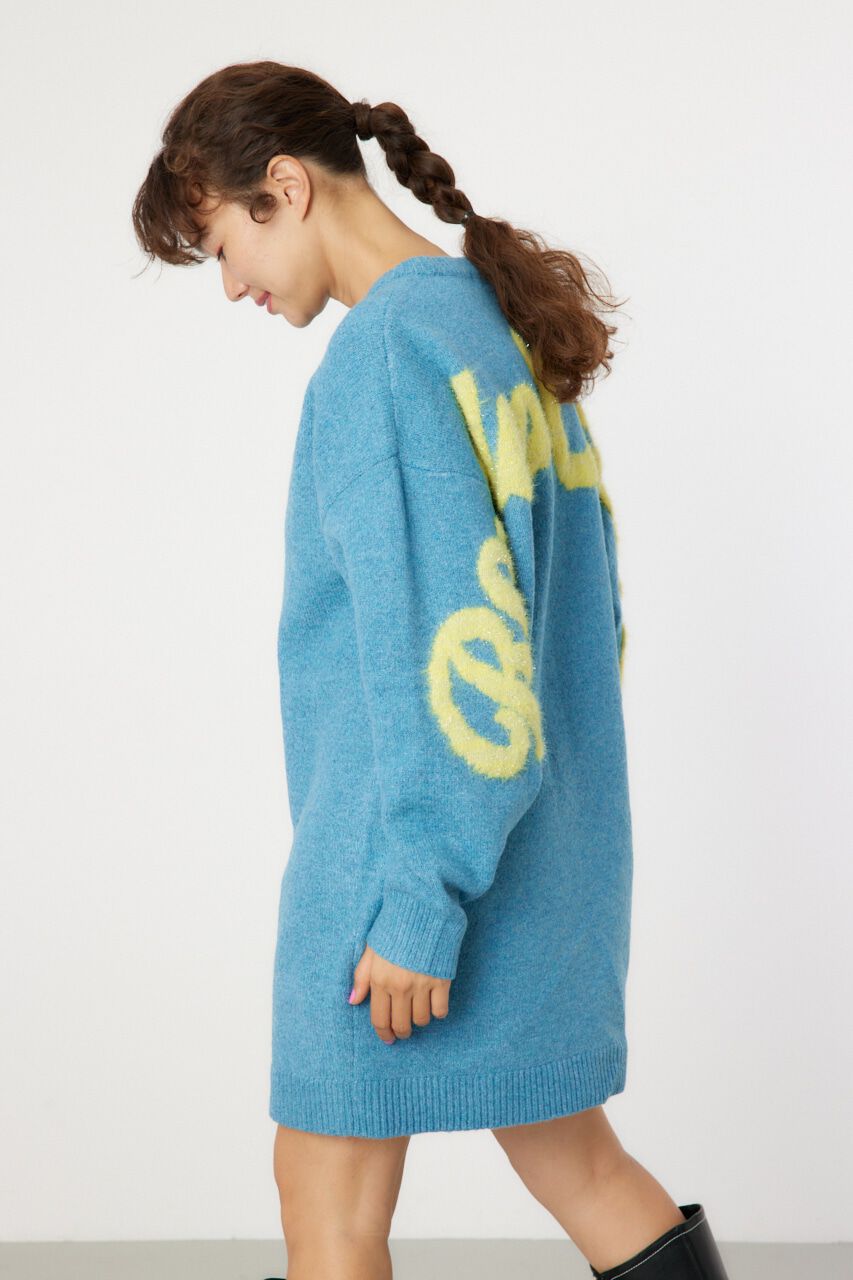 RODEO CROWNS「ラメシャギーロゴニットワンピース」|ワンピース|