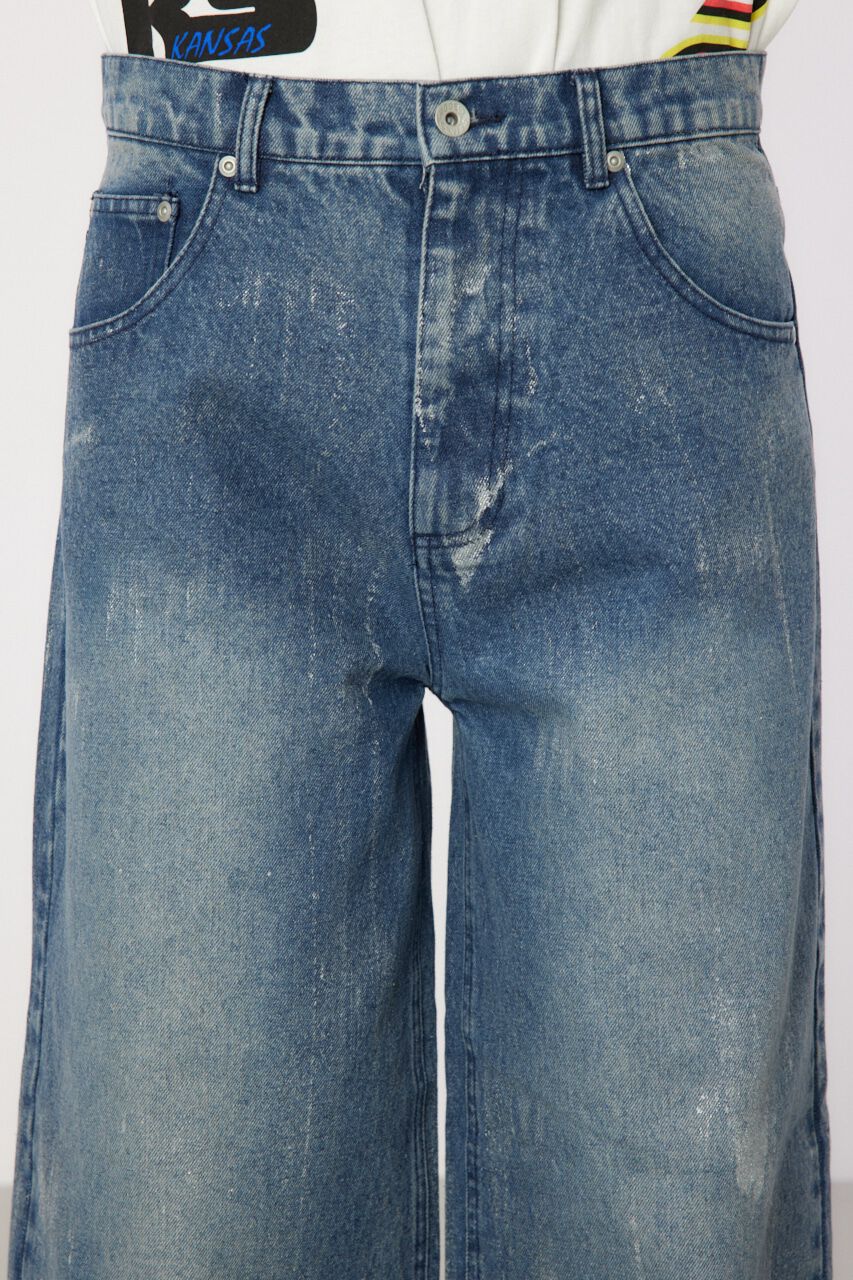 RODEO CROWNS「foiled デニムパンツ」|デニム|