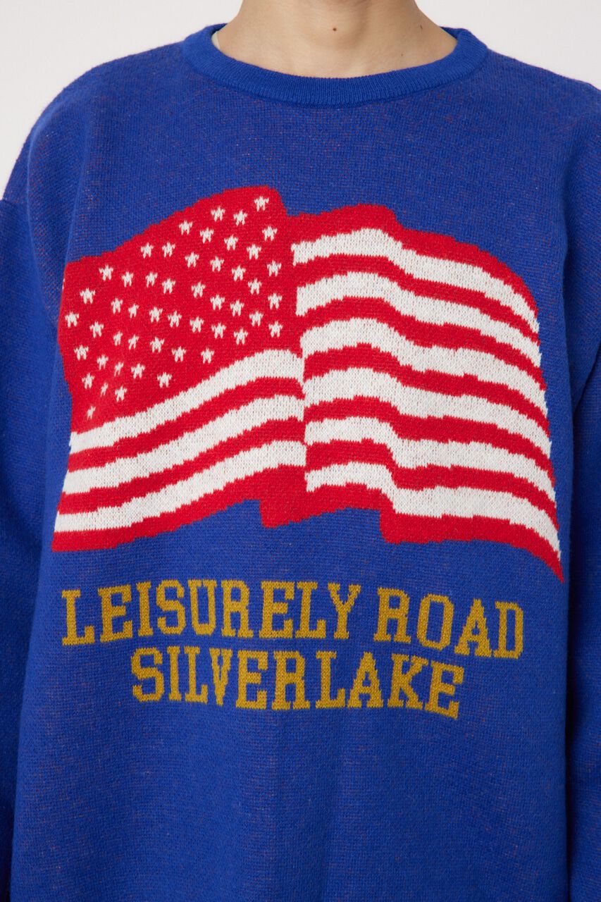 RODEO CROWNS「US flag ニット」|ニット・セーター|