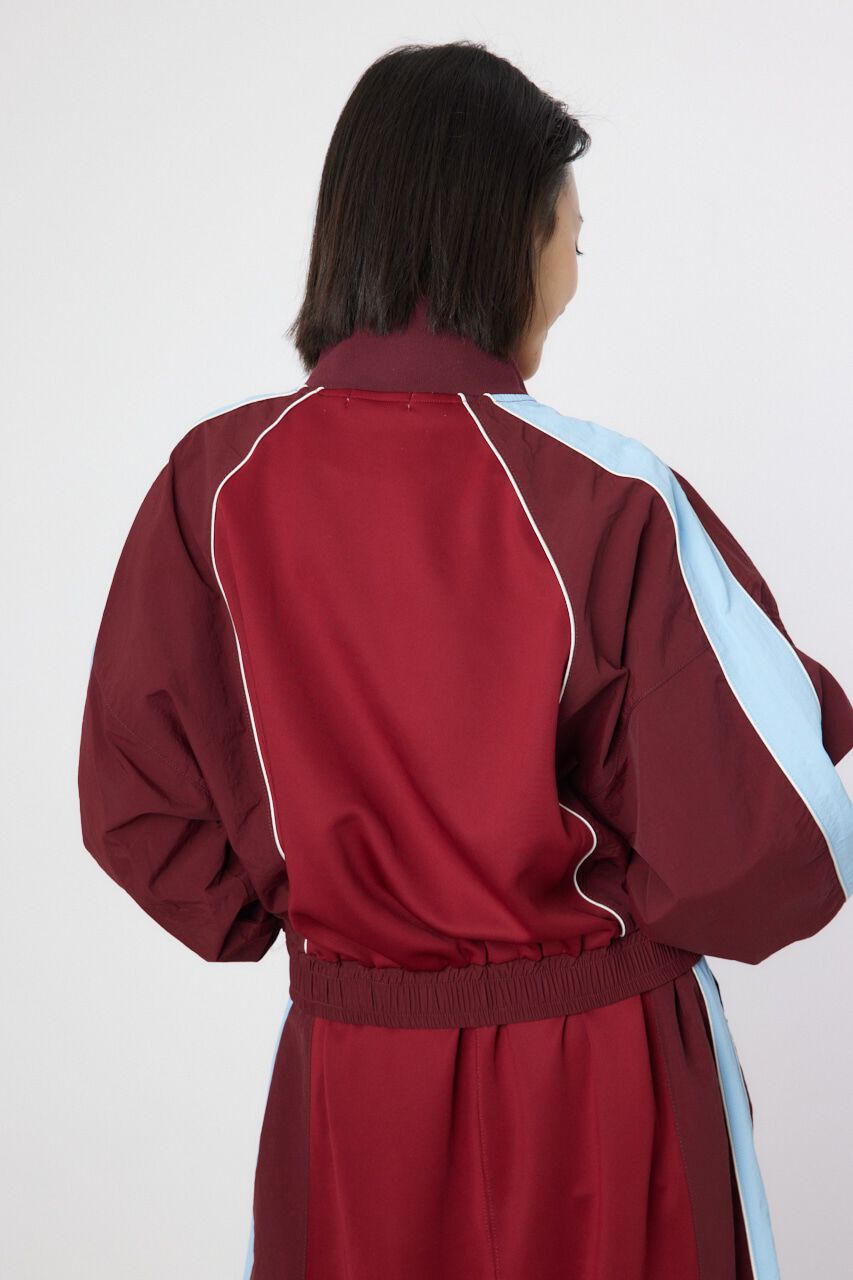 RODEO CROWNS「ナイロン&times;ジャージトラックジャケット」|ブルゾン・スタジャン|