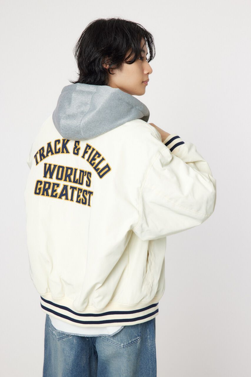 RODEO CROWNS「フーデッドアワードジャケット」|ブルゾン・スタジャン|