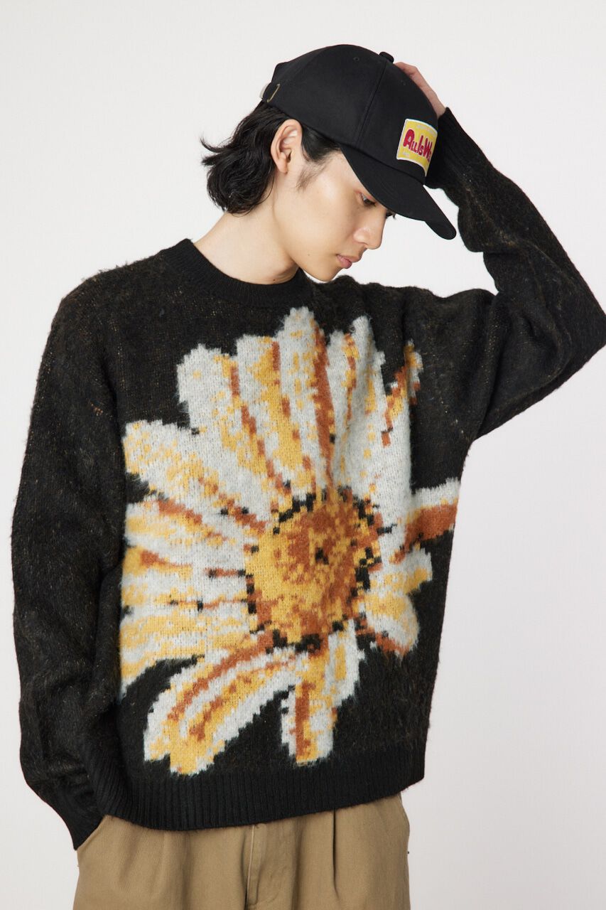 RODEO CROWNS「ビッグフラワーニット」|ニット・セーター|