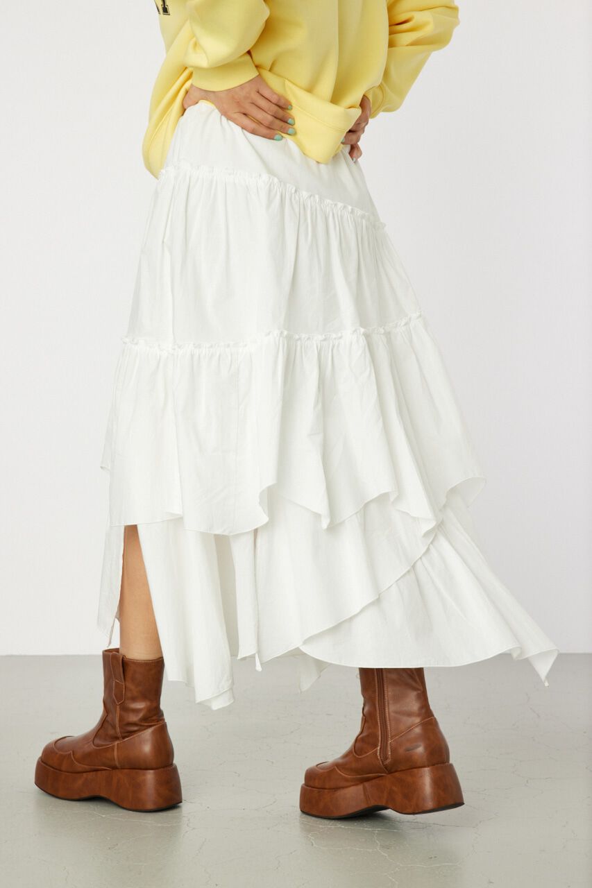 RODEO CROWNS「ランダムティアードスカート」|スカート|