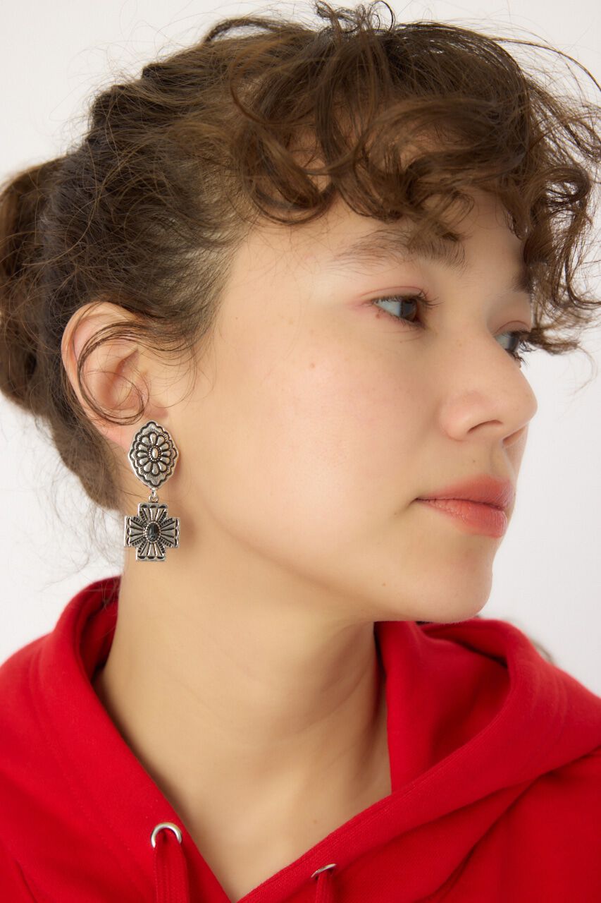 RODEO CROWNS「コンチョパーツイヤリング」|ピアス|