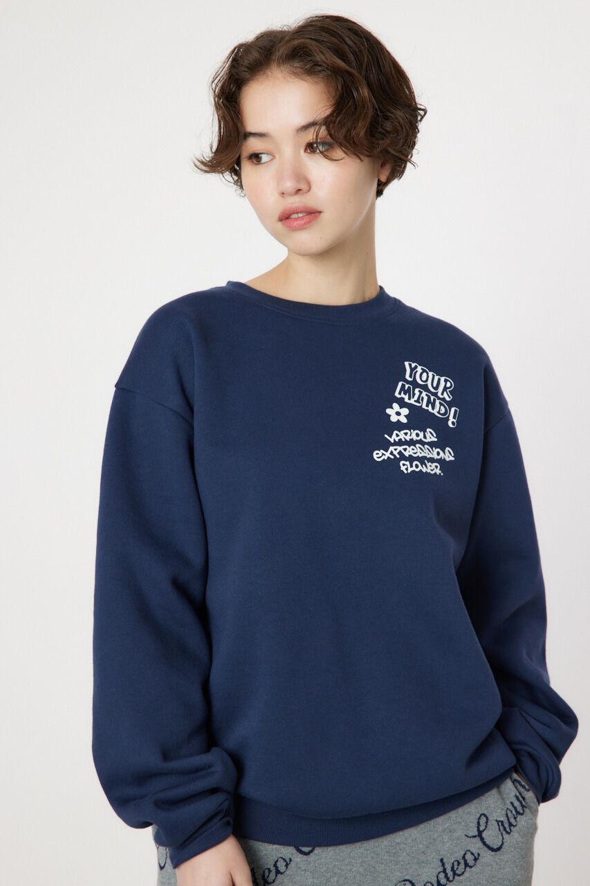 RODEO CROWNS「FOUR FLOWER スウェット」|パーカー|