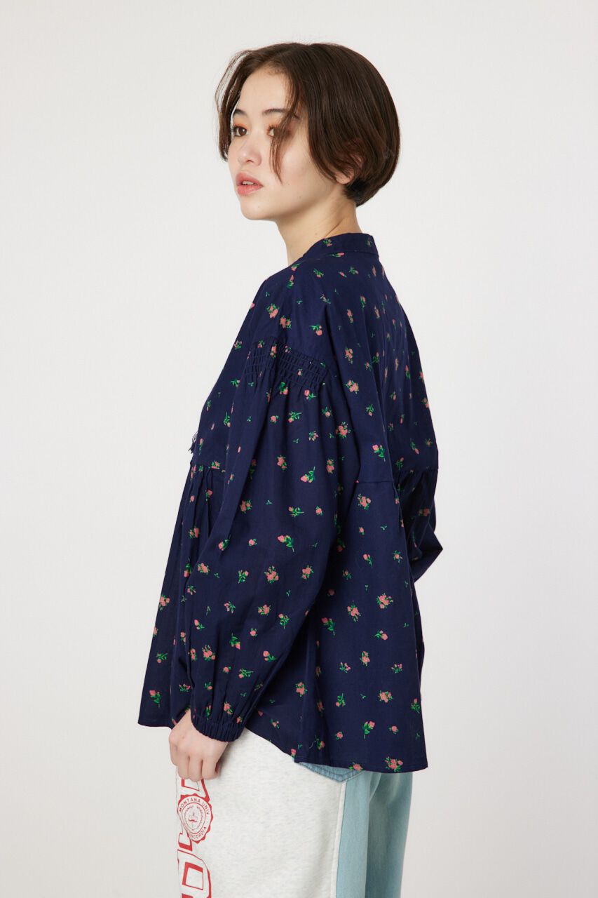 RODEO CROWNS「フラワーパターンカフタンシャツ」|シャツ・ブラウス|
