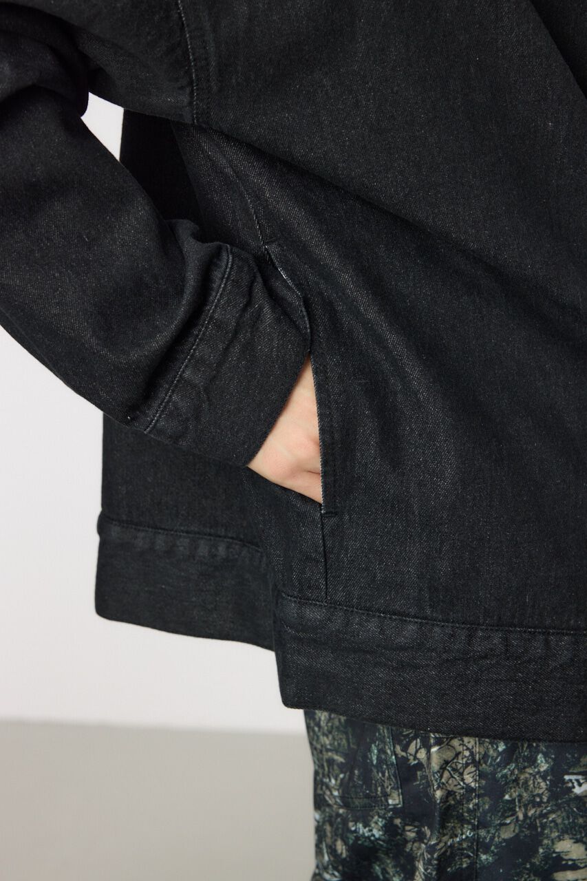 RODEO CROWNS「フリンジワイドデニムジャケット」|デニムジャケット|