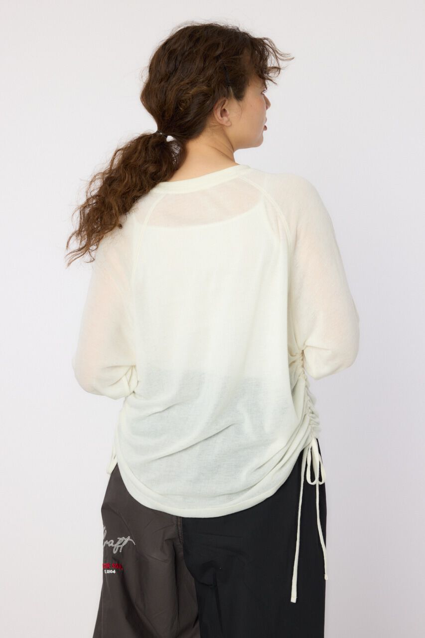 RODEO CROWNS「サイドシャーリングルーズトップス」|Tシャツ・カットソー|