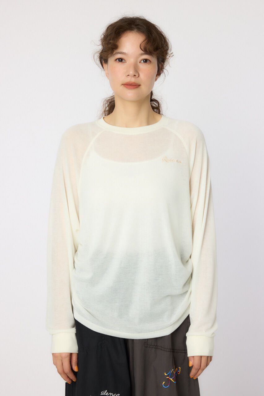 RODEO CROWNS「サイドシャーリングルーズトップス」|Tシャツ・カットソー|