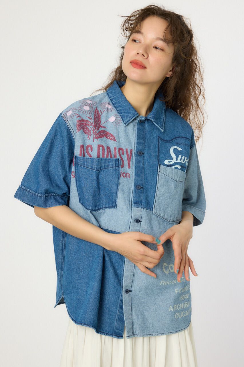 RODEO CROWNS「カスタムパッチドシャツ」|シャツ・ブラウス|