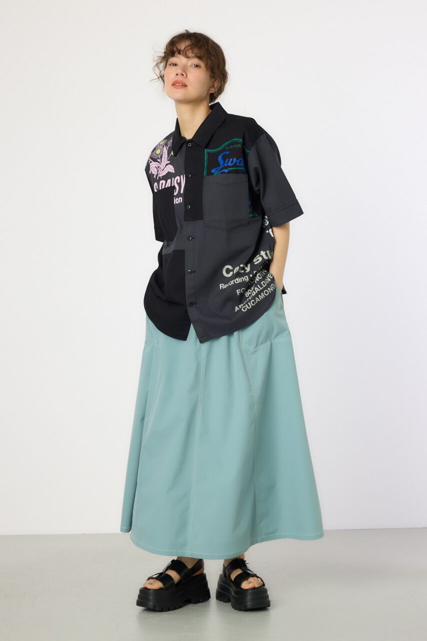 RODEO CROWNS「ストレッチステッチフレアスカート」|スカート|