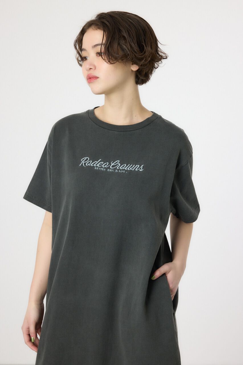 RODEO CROWNS「加工EBL LOGOワンピース」|ワンピース|