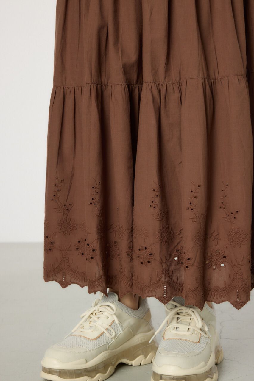 RODEO CROWNS「コットンローンスカラップスカート」|スカート|