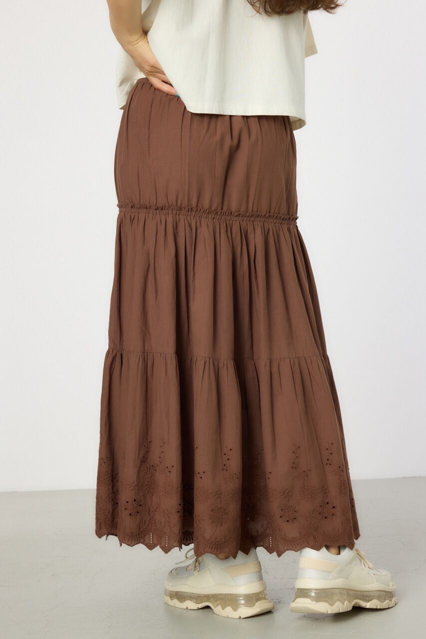 RODEO CROWNS「コットンローンスカラップスカート」|スカート|