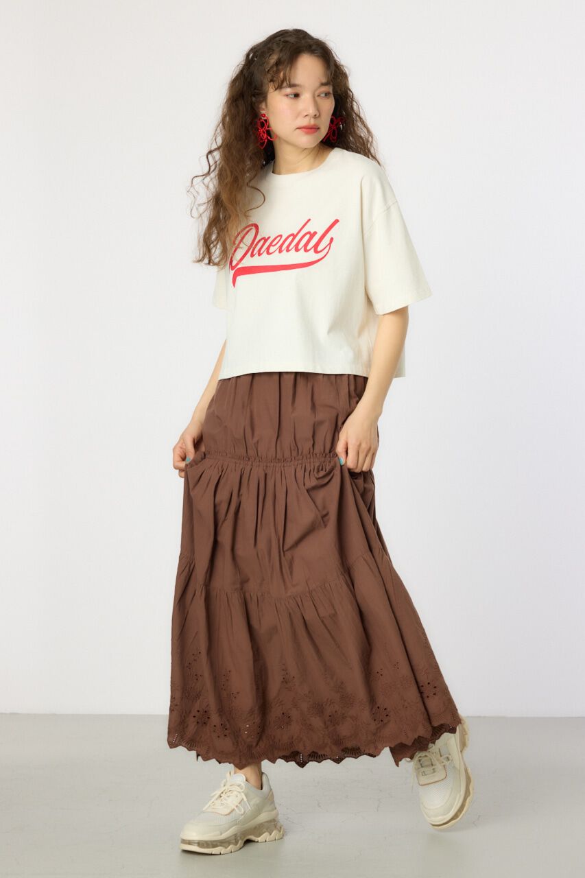 RODEO CROWNS「コットンローンスカラップスカート」|スカート|