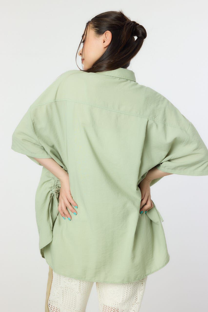 RODEO CROWNS「ハーフスリーブビッグシャツ」|シャツ・ブラウス|