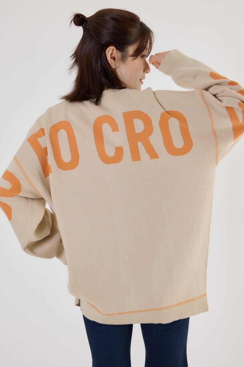 RODEO CROWNS「スウェットライクロゴカーディガン」|カーディガン|