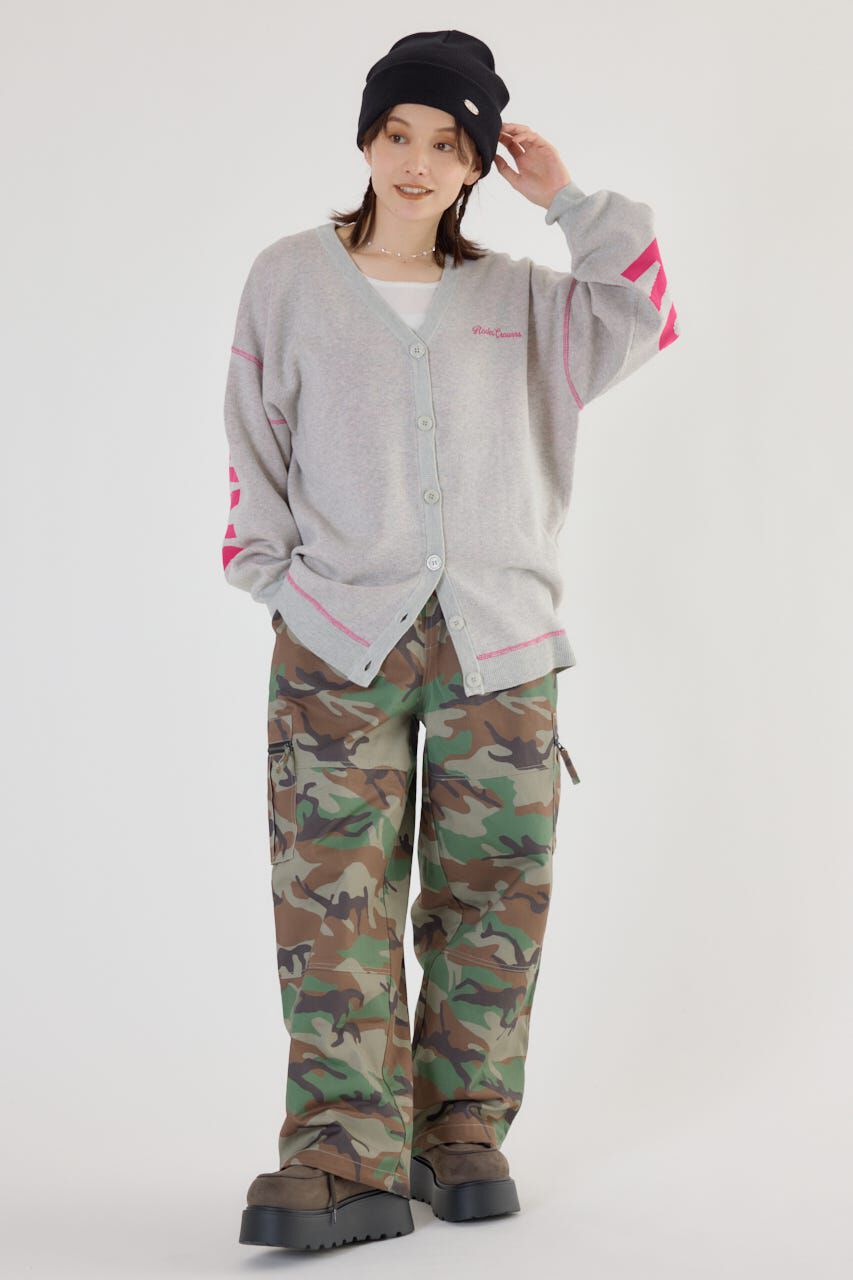 RODEO CROWNS「スウェットライクロゴカーディガン」|カーディガン|