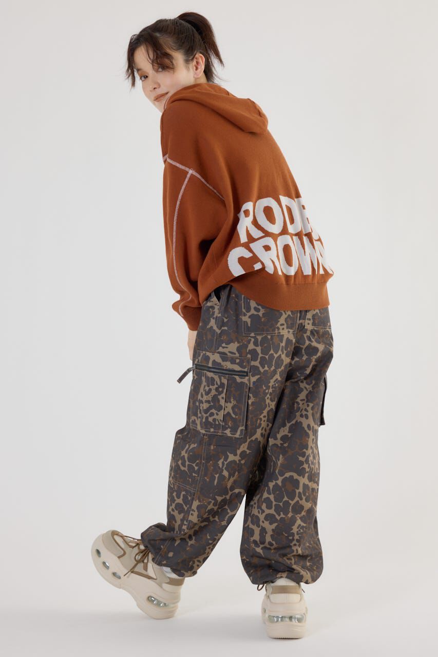 RODEO CROWNS「スウェットライクジャガードロゴフーディー」|パーカー|