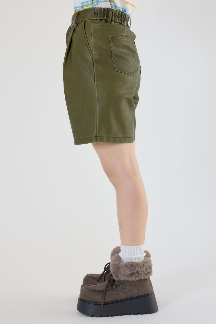 RODEO CROWNS「ヴィンテージフェイクレザーハーフパンツ」|その他|