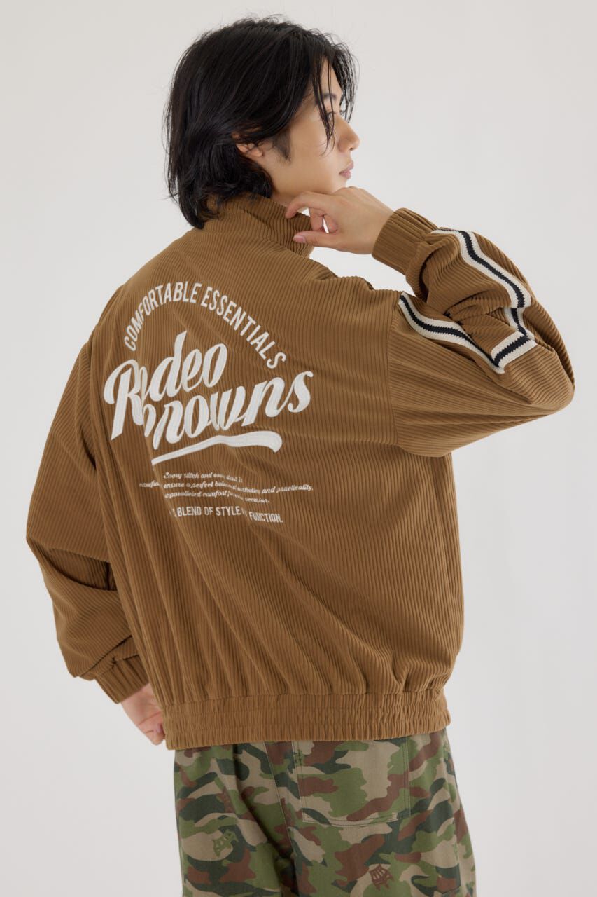 RODEO CROWNS「コーデュロイトラックジャケット」|その他|BEG