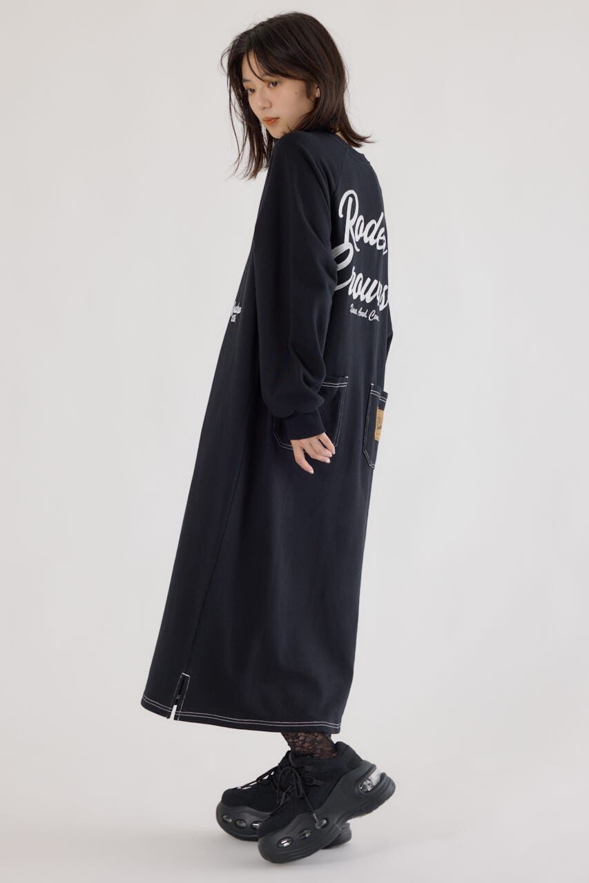 RODEO CROWNS「ラグランカラーステッチワンピース」|ワンピース|