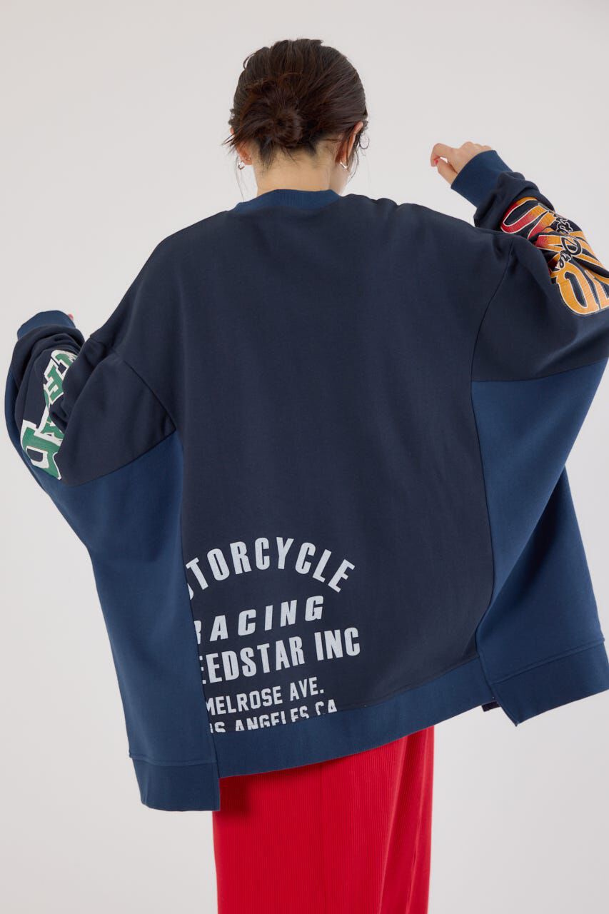 RODEO CROWNS「リメイクビッグトップス」|パーカー|