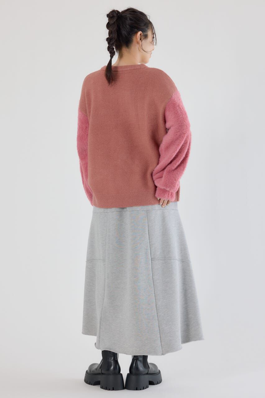 RODEO CROWNS「ランダム切替スウェットスカート」|スカート|