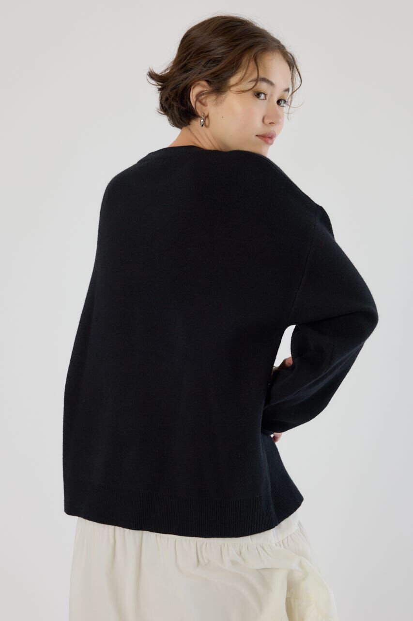 RODEO CROWNS「Frayed Lettering ニットトップス」|ニット・セーター|