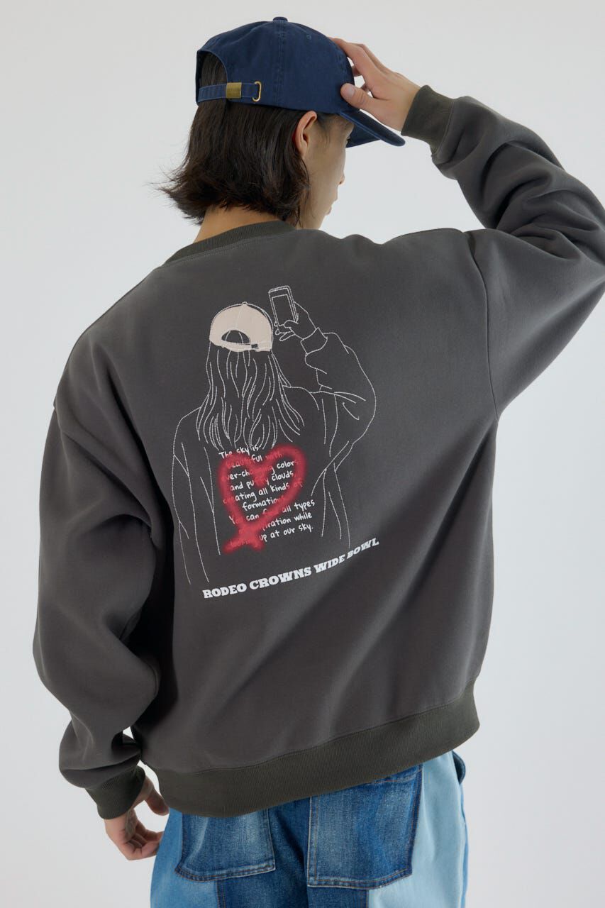 RODEO CROWNS「フィットガールスウェット」|パーカー|
