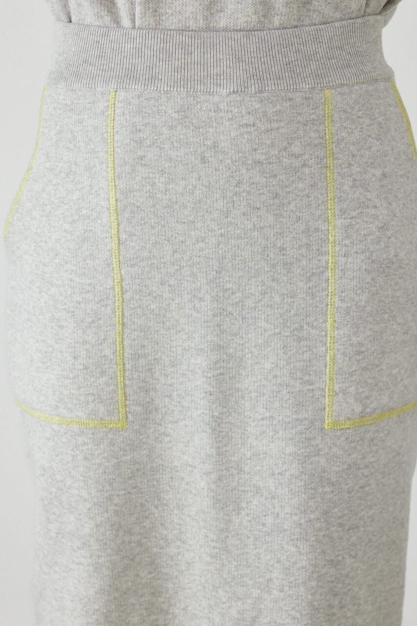 RODEO CROWNS「スウェットライクサイドステッチニットスカート」|スカート|