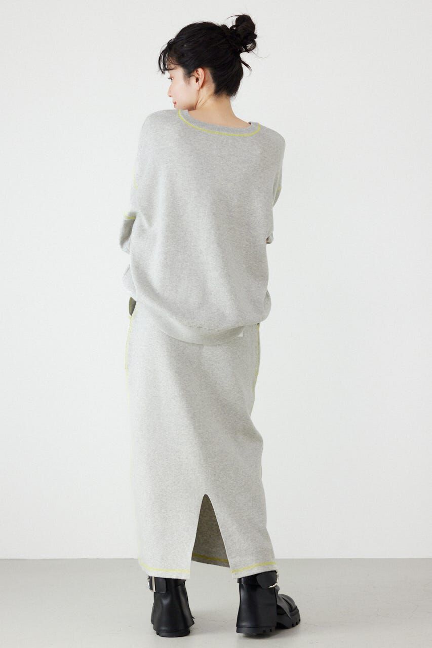 RODEO CROWNS「スウェットライクサイドステッチニットスカート」|スカート|