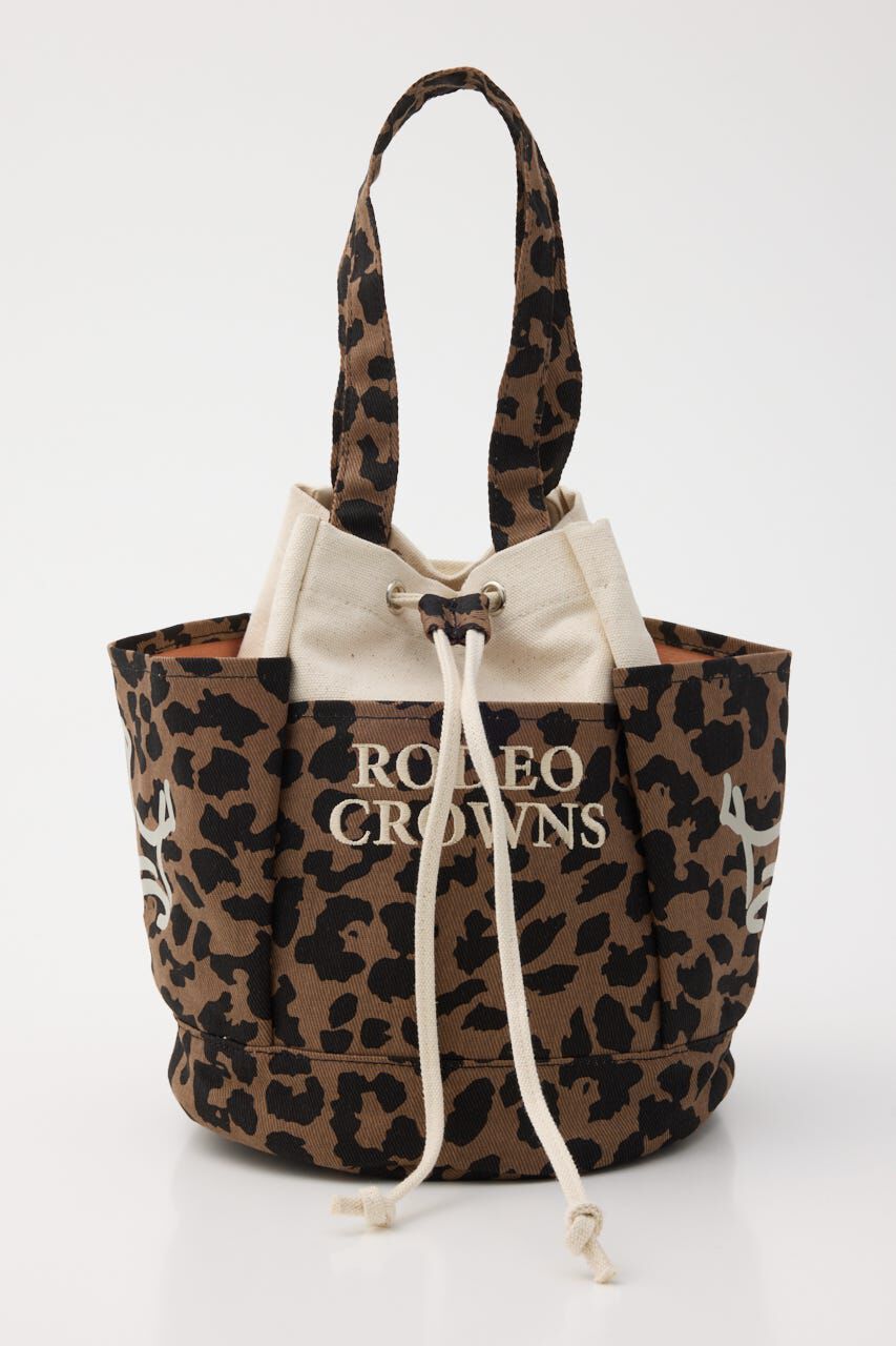 RODEO CROWNS「サイドポケットミドルトート」|その他|柄BRN5