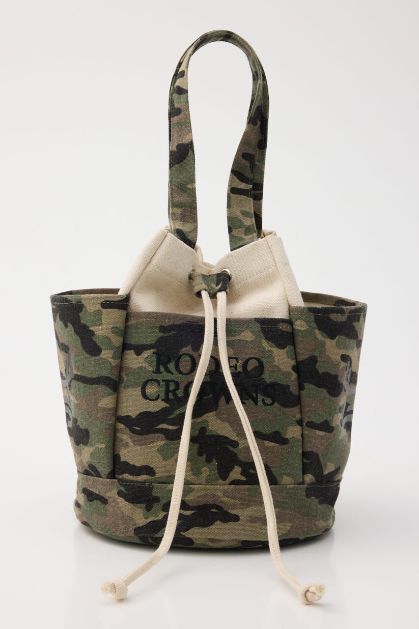 RODEO CROWNS「サイドポケットミドルトート」|その他|迷彩