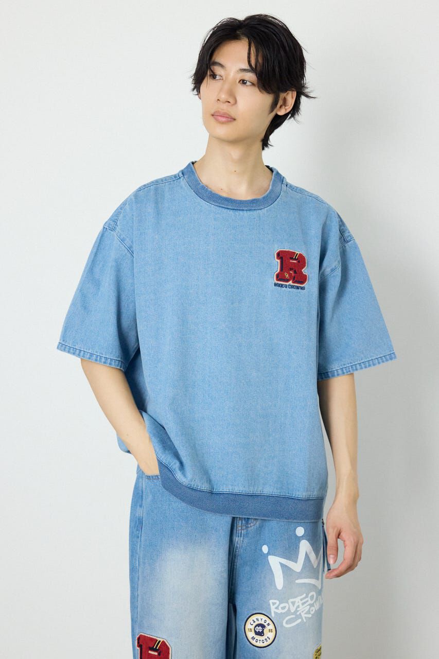 RODEO CROWNS「バラエティーデニムトップス」|Tシャツ・カットソー|