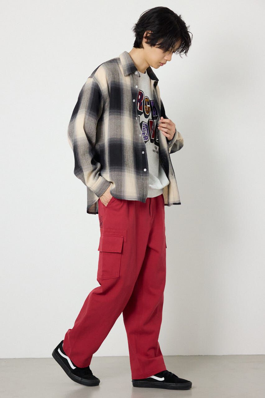 RODEO CROWNS「スカシオンブレーチェックシャツ」|シャツ・ブラウス|