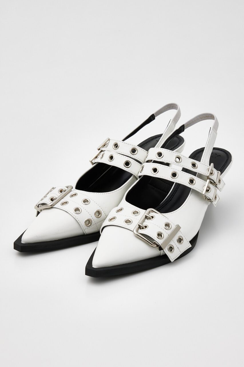 SLY「POINTED TOE BELTED サンダル」|サンダル|