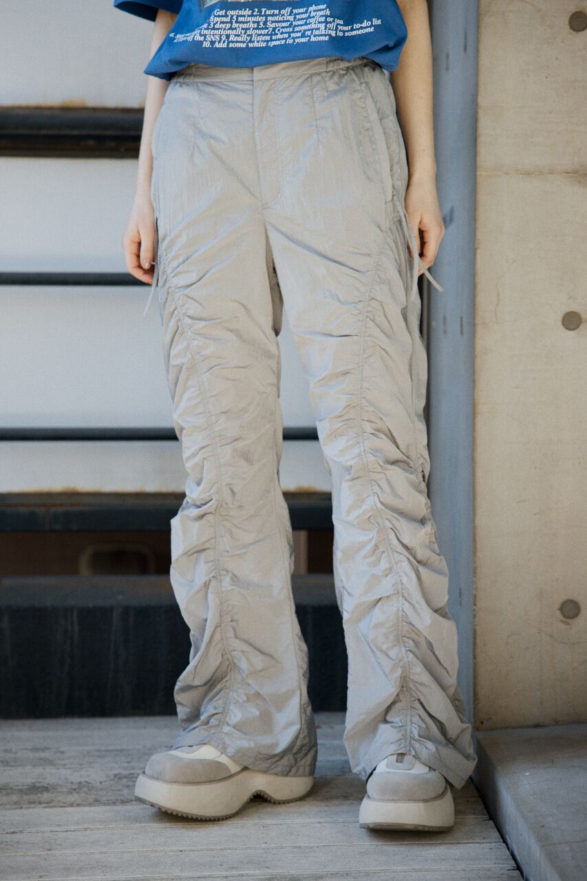 SLY「ASYMMETRY GATHER パンツ」|その他|